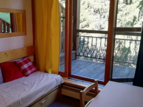 Duplex cosy pour 5 pers à Arc 1800, balcon, skis aux pieds, proche remontées mécaniques - FR-1-411-676